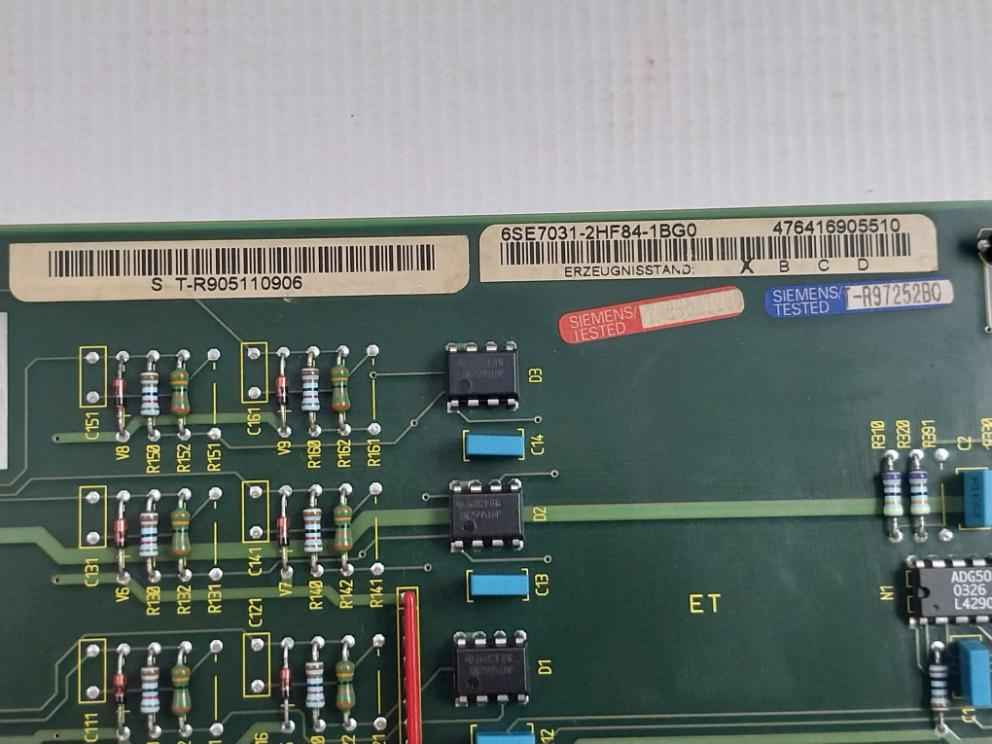 Siemens 6Se7031-2Hf84-1Bg0 Inverter Interface Module 476417902711