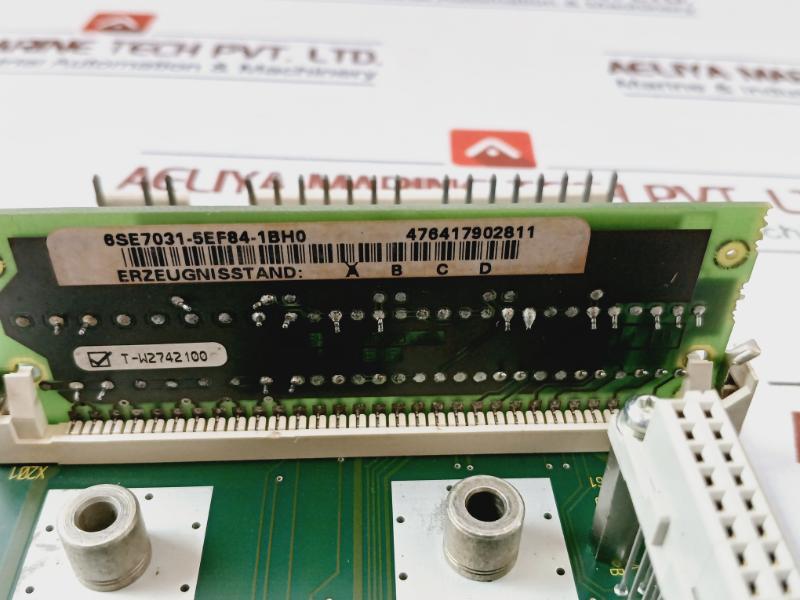 Siemens 6Se7031-5Ef84-1Bh0 Inverter Interface Board 6Se7031-2Hf84-1Bg0