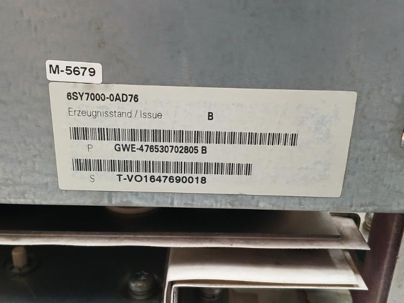 Siemens 6Se7031-5Tf60-z Simovert Vector Control Dc Inverter Dc510-650V