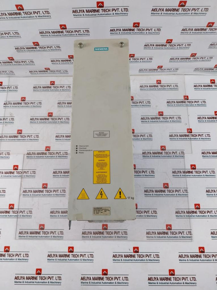 Siemens 6Se7031-6Eb87-2Da1 Braking Unit Input Dc 510V…650V
