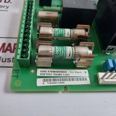 Siemens 6Se7031-7Hg84-1Ja1 Master Drive Power Supply Module Gwe-476480905603