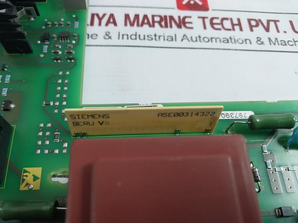 Siemens 6Se7031-7Hg84-1Ja1 Master Drive Power Supply Module Gwe-476480905603