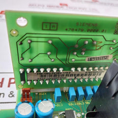 Siemens 6Se7031-7Hg84-1Ja1 Master Drives Power Supply Module 476479.0000.01