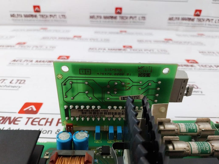 Siemens 6Se7031-7Hg84-1Ja1 Master Drives Power Supply Module 476479.0000.01