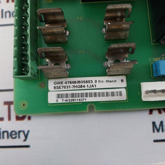 Siemens 6Se7031-7Hg84-1Ja1 Power Supply Module