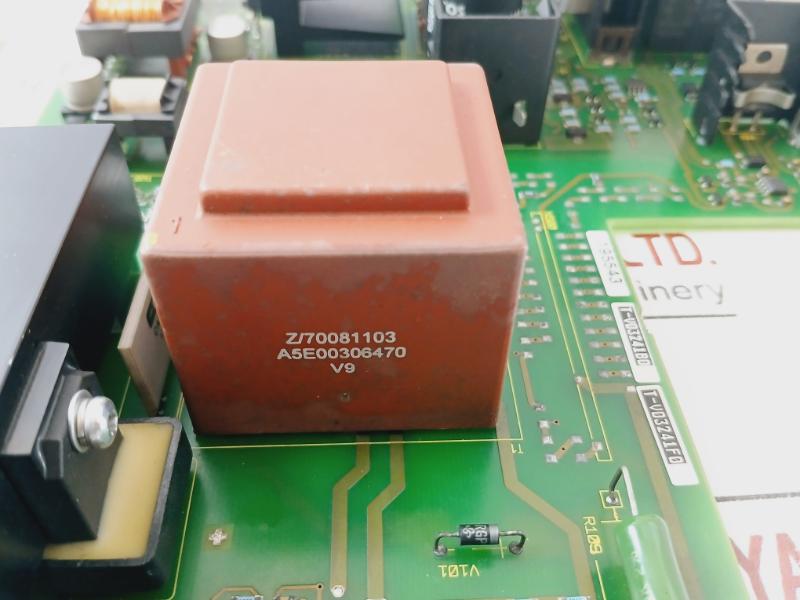 Siemens 6Se7031-7Hg84-1Ja1 Power Supply Module A5E00415797 94V-0