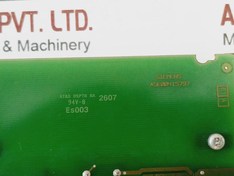 Siemens 6Se7031-7Hg84-1Ja1 Power Supply Module A5E00415797 94V-0