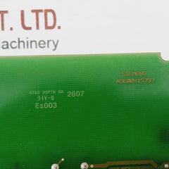 Siemens 6Se7031-7Hg84-1Ja1 Power Supply Module A5E00415797 94V-0