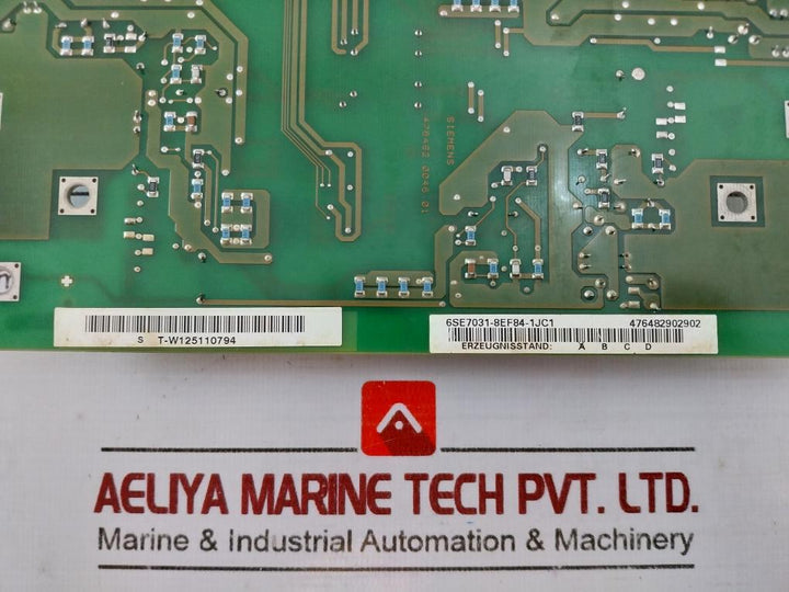 Siemens 6SE7031-8EF84-1JC1 Inverter Triggering Module 476482902902 S T-W12511079