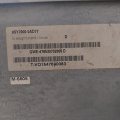 Siemens 6Se7031-8Te60-z Simovert Dc Inverter Dc510-650V Iec/En 60269 0-500Hz