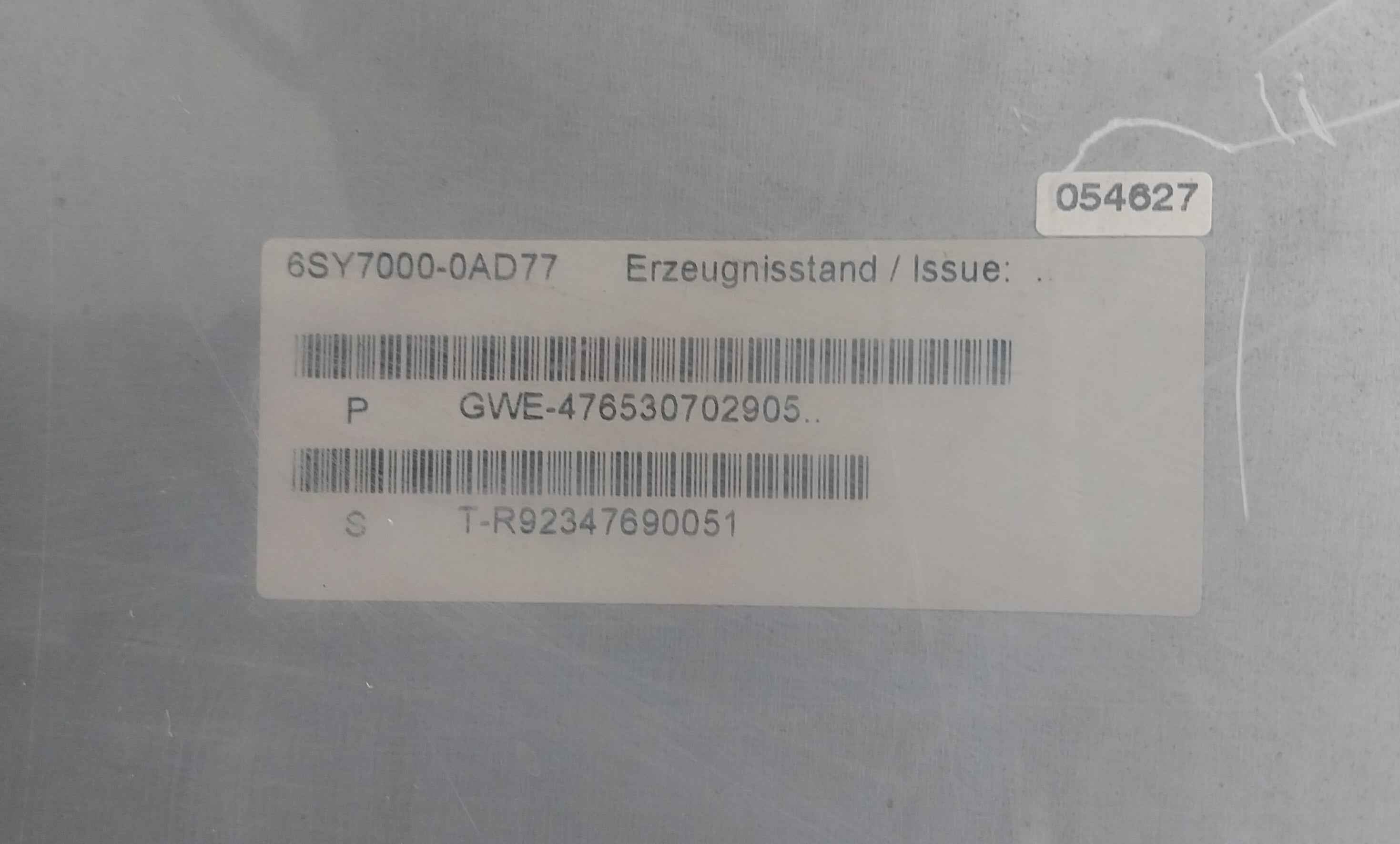 Siemens 6Se7031-8Tf60-z Simovert Vc Dc Inverter Drive Dc510-650V 221.0A 0-500Hz