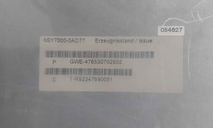 Siemens 6Se7031-8Tf60-z Simovert Vc Dc Inverter Drive Dc510-650V 221.0A 0-500Hz