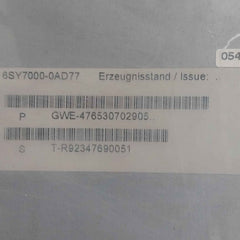 Siemens 6Se7031-8Tf60-z Simovert Vc Dc Inverter Drive Dc510-650V 221.0A 0-500Hz