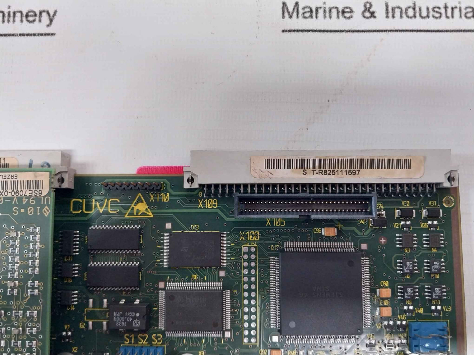 Siemens 6Se7031-8Tf60-z Simovert Vc Dc Inverter Drive Dc510-650V 221.0A 0-500Hz