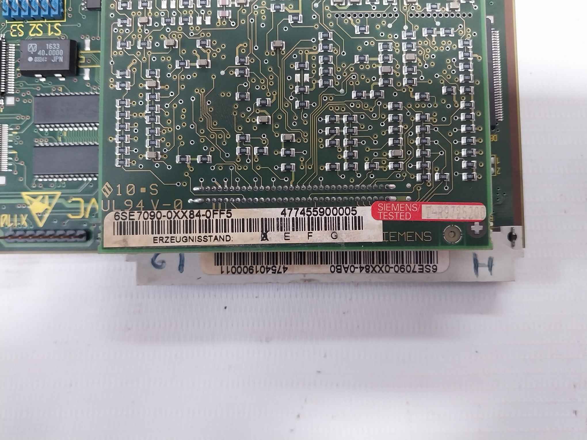 Siemens 6Se7031-8Tf60-z Simovert Vc Dc Inverter Drive Dc510-650V 221.0A 0-500Hz