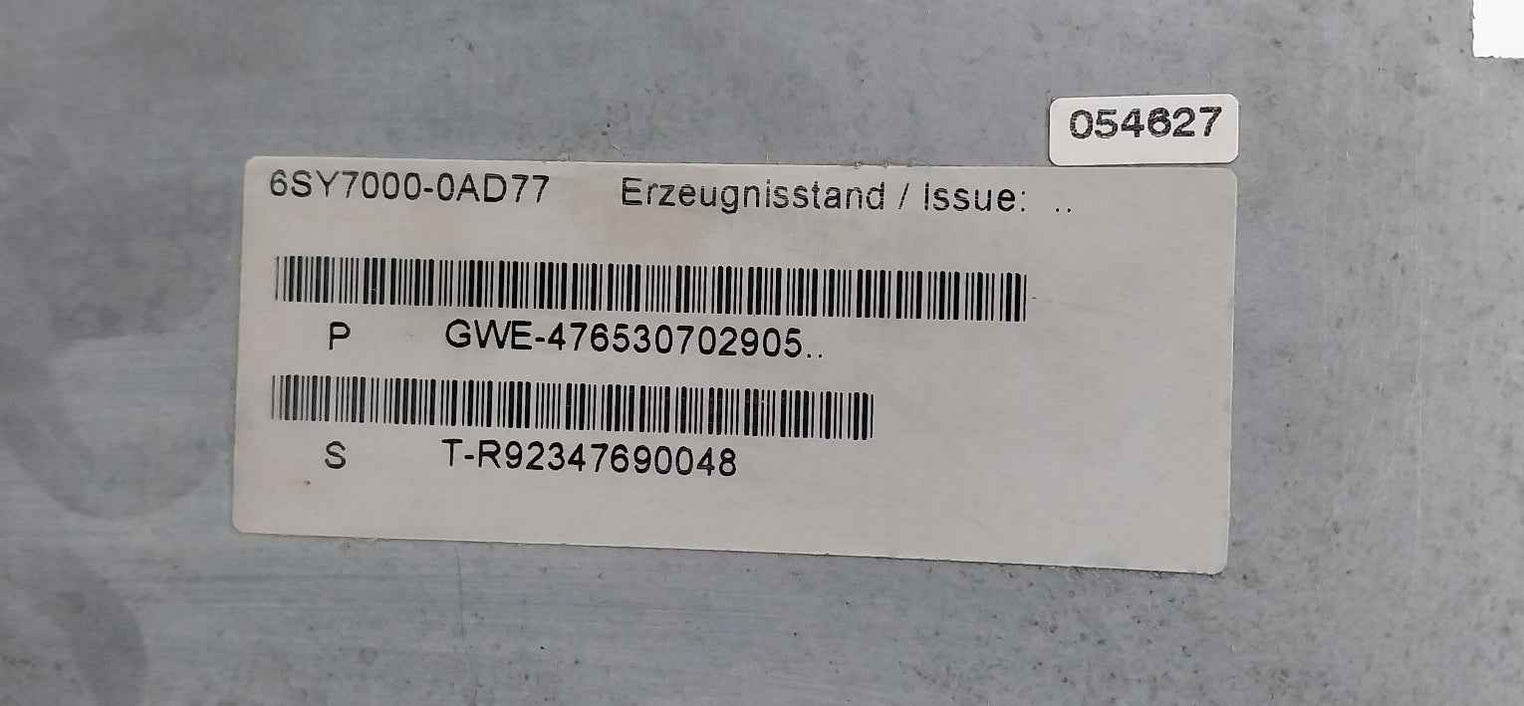 Siemens 6Se7031-8Tf60-z Simovert Vc Dc Inverter Drive Dc510-650V 221.0A 100Ka