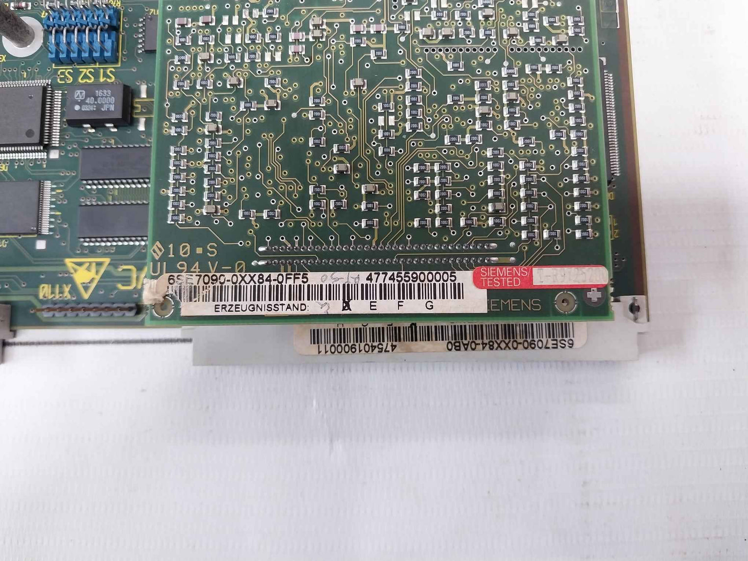 Siemens 6Se7031-8Tf60-z Simovert Vc Dc Inverter Drive Dc510-650V 221.0A 100Ka