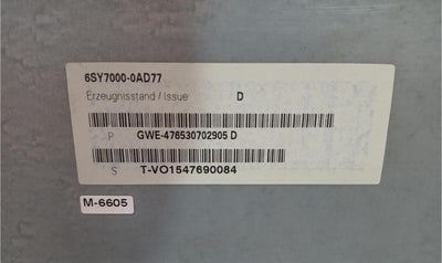 Siemens 6Se7031-8Tf60 Dc Inverter Simovert Motor Drive Vc , 230V~ 60Hz