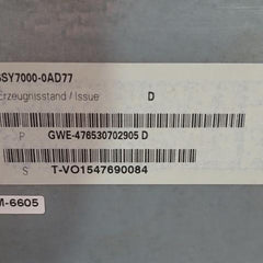 Siemens 6Se7031-8Tf60 Dc Inverter Simovert Motor Drive Vc , 230V~ 60Hz