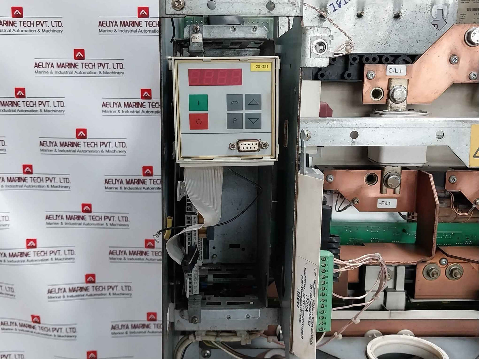 Siemens 6Se7033-7Tg60-z G91+L30+ Simovert Vc Dc Inverter Chassis Unit Dc510-650V