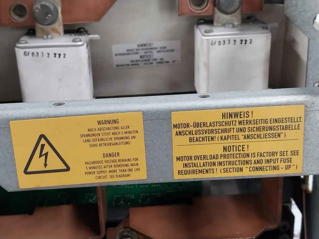 Siemens 6Se7033-7Tg60-z Simovert Vc Dc Inverter Masterdrive Dc 510-650V 440.0 A