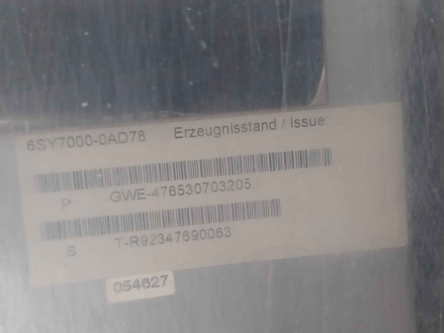 Siemens 6Se7033-7Tg60-z Simovert Vc Dc Inverter Masterdrive Dc 510-650V 440.0 A