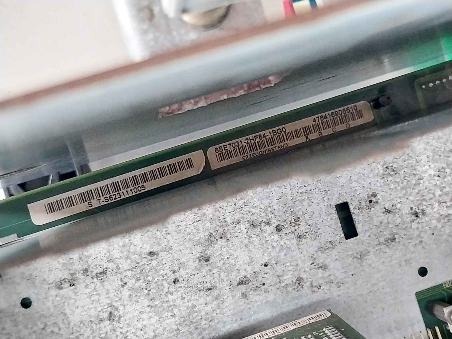 Siemens 6Se7033-7Tg60-z Simovert Vc Dc Inverter Masterdrive Dc 510-650V 440.0 A