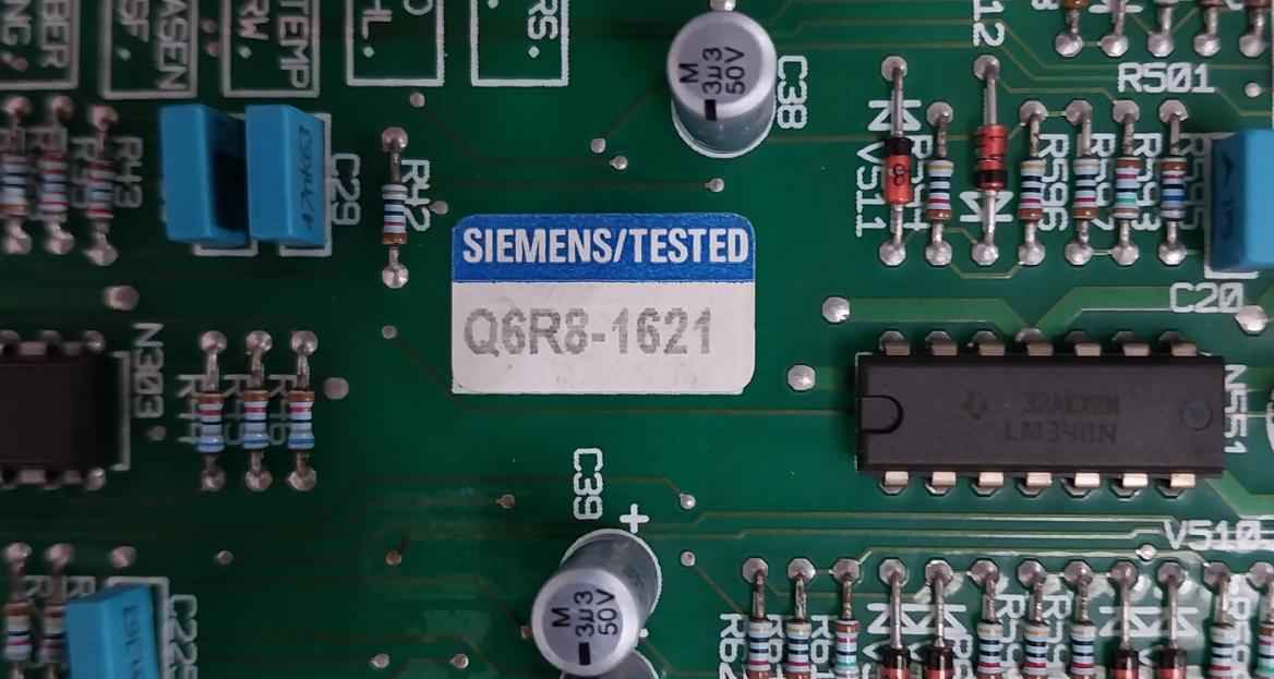 Siemens 6Se7036-1Ee85-0Aa0 Common Rectifier Master Drive Infeed Module 380-480V