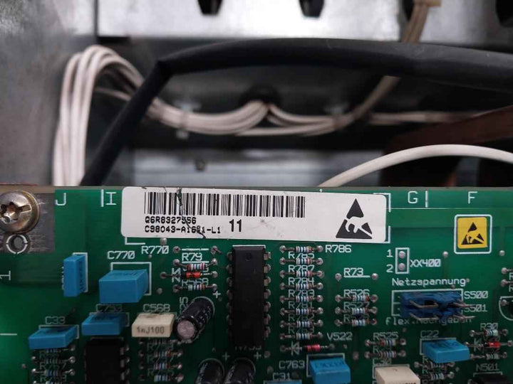 Siemens 6Se7036-1Ee85-0Aa0 Common Rectifier Master Drive Infeed Module 380-480V