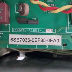 Siemens 6Se7036-1Ee85-0Aa0 Common Rectifier Master Drive Infeed Module 380-480V