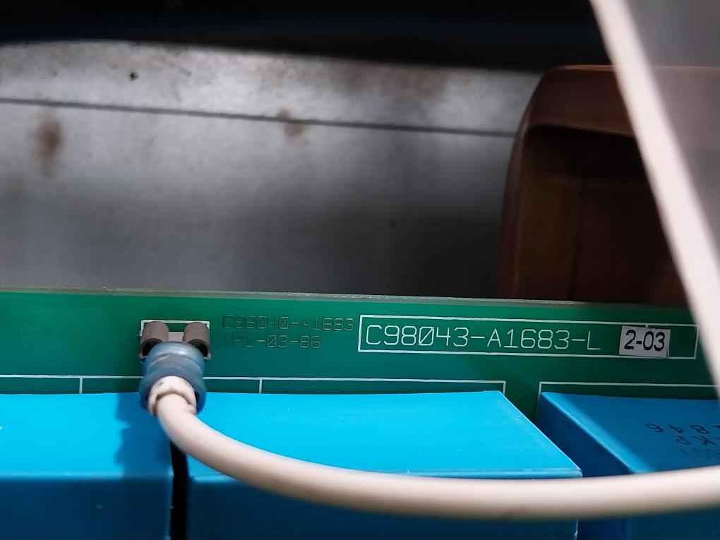 Siemens 6Se7036-1Ee85-0Aa0 Simovert P Common Rectifier Master Drive Infeed Unit