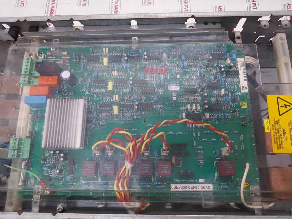 Siemens 6Se7036-1Ee85-0Aa0 Simovert P Common Rectifier Master Drive Infeed Unit