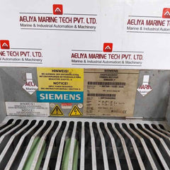 Siemens 6Se7036-1Ee85-0Aa0 Simovert P Common Rectifier Master Drive Infeed Unit