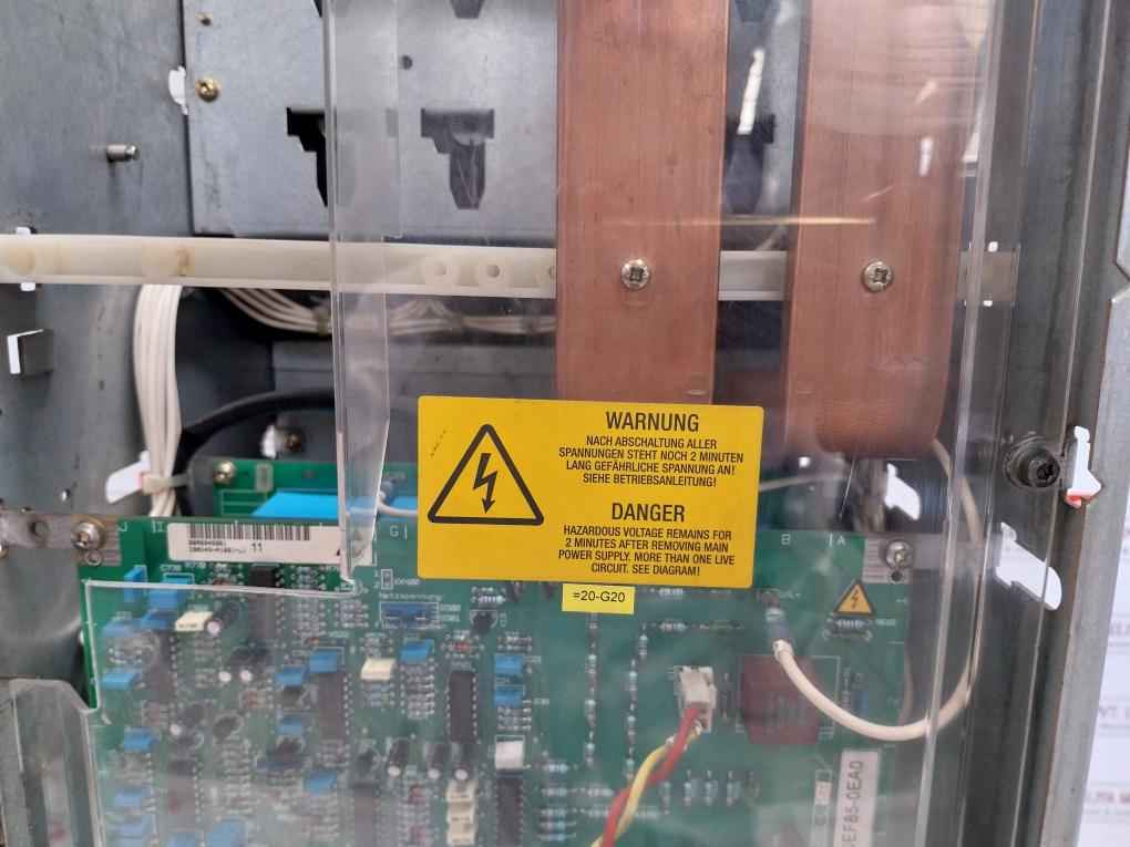 Siemens 6Se7036-1Ee85-0Aa0 Simovert P Common Rectifier Master Drive Infeed Unit