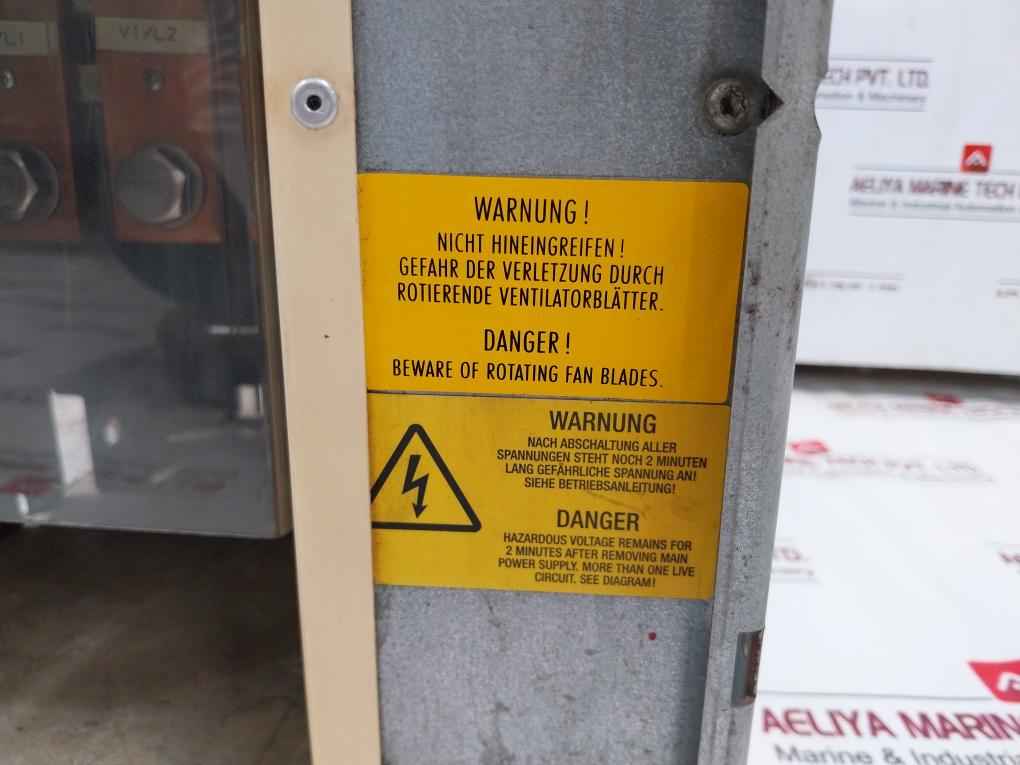 Siemens 6Se7036-1Ee85-0Aa0 Simovert P Common Rectifier Master Drive Infeed Unit