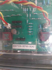 Siemens 6Se7036-1Ee85-0Aa0 Simovert P Common Rectifier Master Drive Infeed Unit