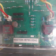 Siemens 6Se7036-1Ee85-0Aa0 Simovert P Common Rectifier Master Drive Infeed Unit