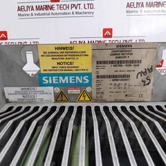Siemens 6Se7036-1Ee85-0Aa0 Simovert P Common Rectifier Master Drive Infeed Unit