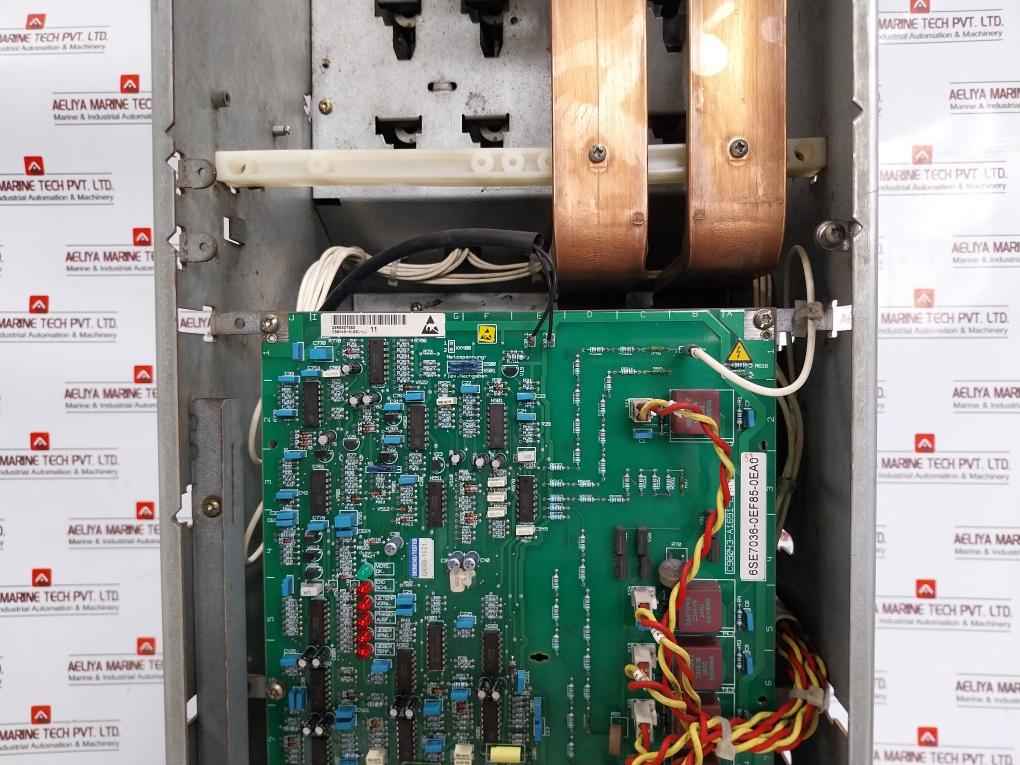 Siemens 6Se7036-1Ee85-0Aa0 Simovert P Common Rectifier Master Drive Infeed Unit