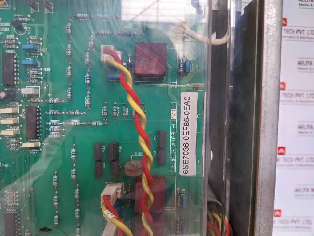 Siemens 6Se7036-1Ee85-0Aa0 Simovert P Master Drive Infeed Module