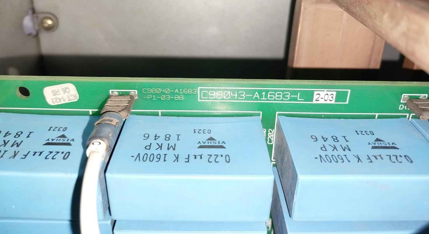 Siemens 6Se7036-1Ee85-0Aa0 Simovert P Master Drive Infeed Module 380-480V 526 A