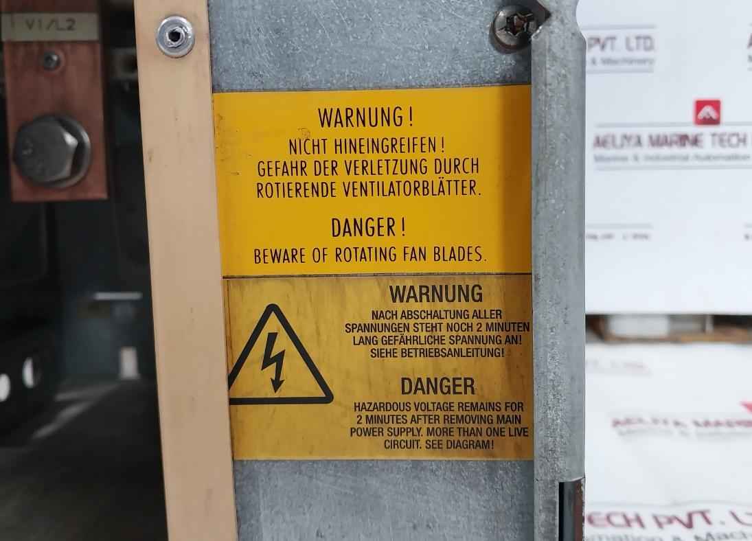 Siemens 6Se7036-1Ee85-0Aa0 Simovert P Master Drive Infeed Module 380-480V 526 A