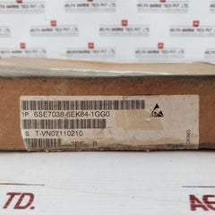 Siemens 6Se7038-6Ek84-1Gg0 Inverter Snubber Module T-vn7421S0