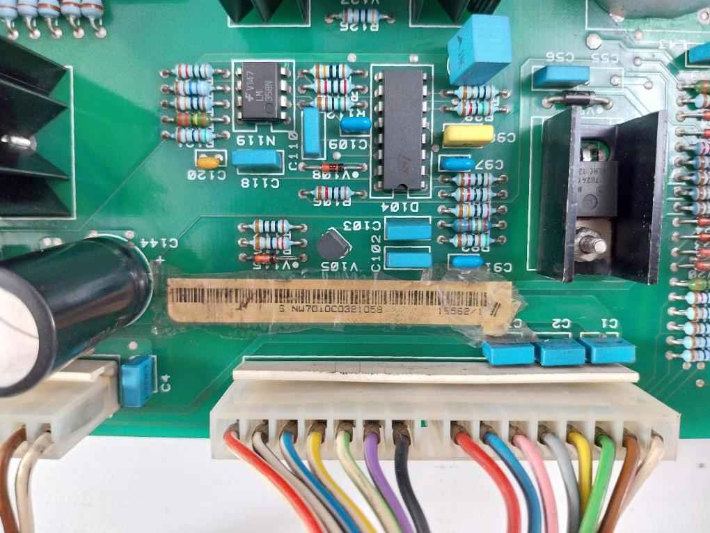 Siemens 6Se7038-6Gl84-1Ja1 Power Supply Module 94V-0