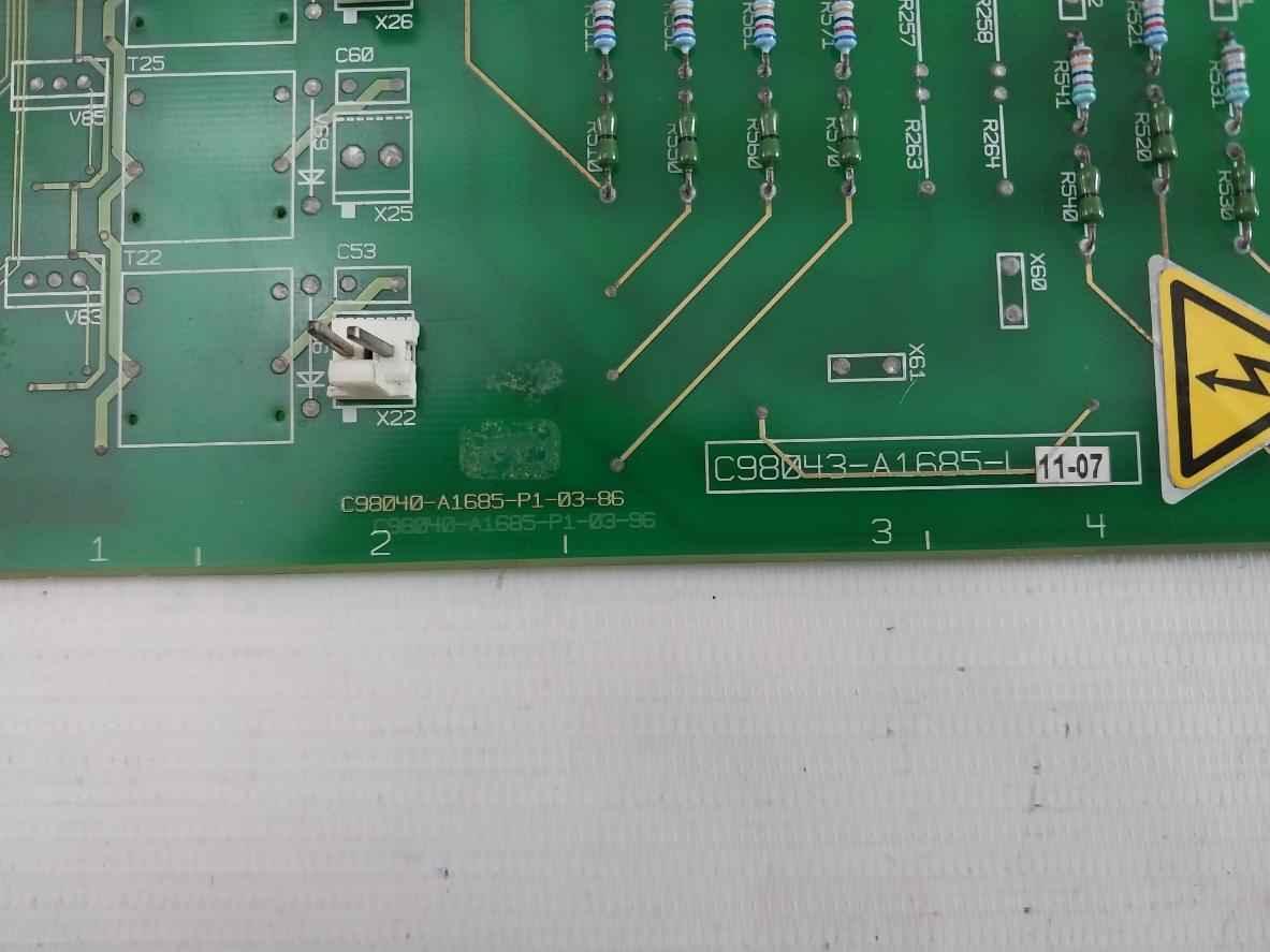 Siemens 6Se7041-8Ek85-0Ha0 Rectifier Interface Module C98040-a1685-p1-03-85