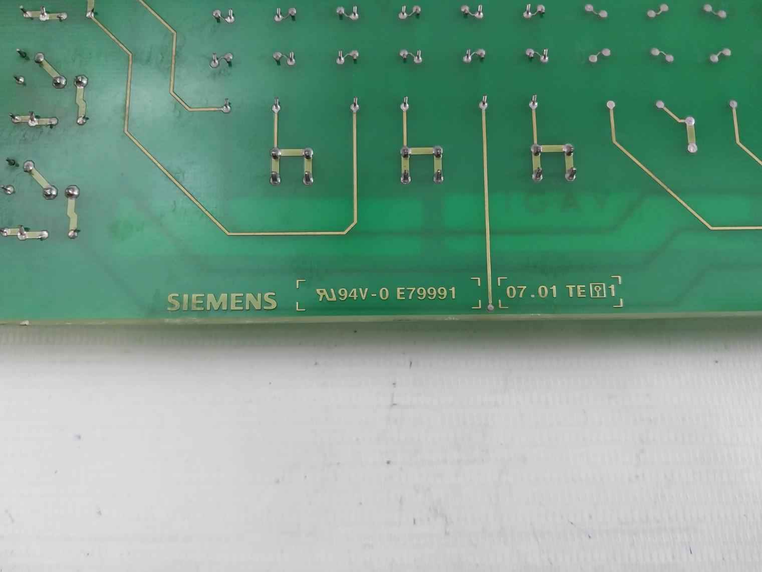 Siemens 6Se7041-8Ek85-0Ha0 Rectifier Interface Module C98040-a1685-p1-03-85
