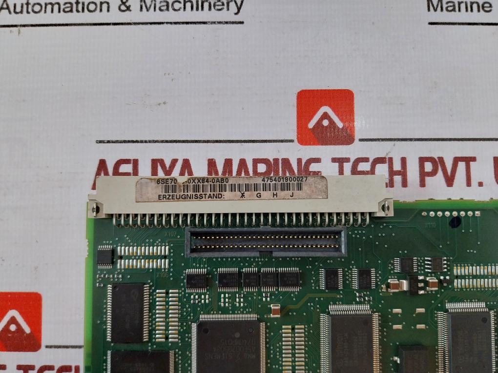 Siemens 6Se7090-0Xx84-0Ab0 Control Vector Module A5E00463059 T-w26241S0