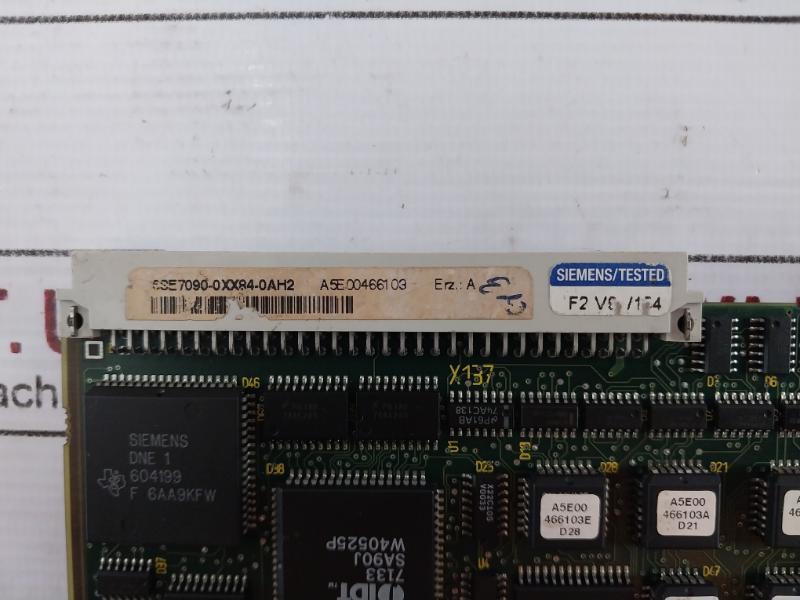 Siemens 6Se7090-0Xx84-0Ah2 Programmable Driver Card V1.21 A5E00466103 94V-0