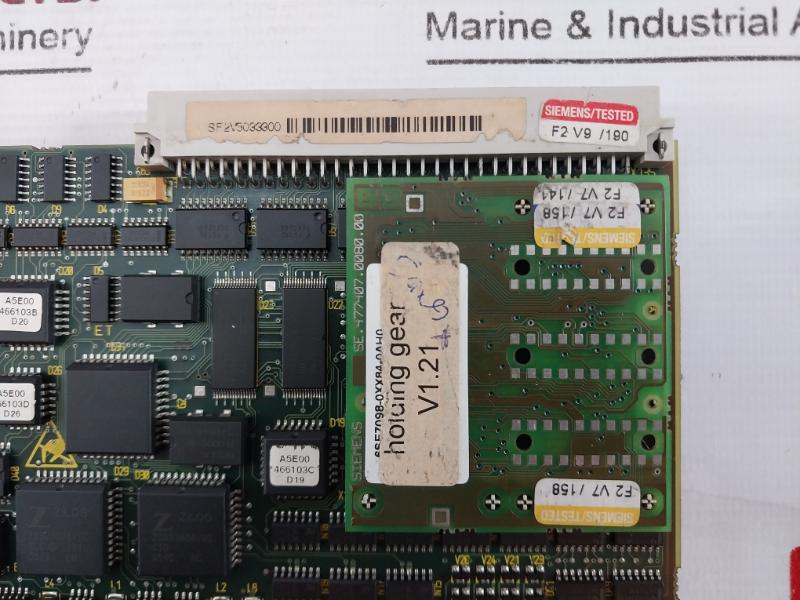 Siemens 6Se7090-0Xx84-0Ah2 Programmable Driver Card V1.21 A5E00466103 94V-0