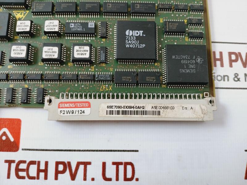 Siemens 6Se7090-0Xx84-0Ah2 T300 Tech Board Masterdrive Plc Drive Card